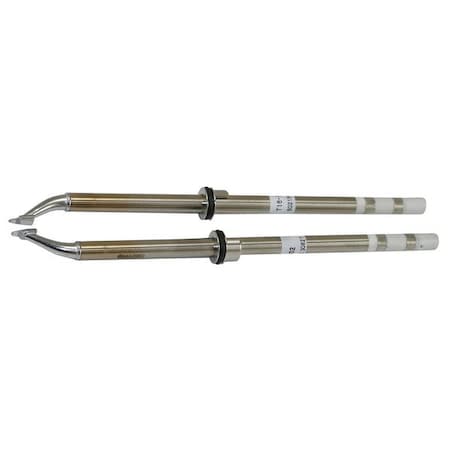 Desoldering Tweezer Tip, Flat Blad, 0.5mm, PK2 MPN:T16-1002