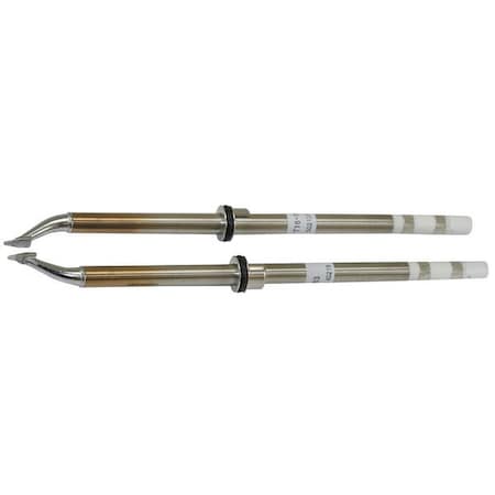 Desoldering Tweezer Tip, Flat Blad, 1.0mm, PK2 MPN:T16-1003
