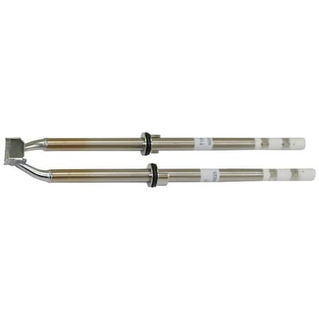 Desoldering Tweezer Tip, Flat Blade, 10mm MPN:T16-1007