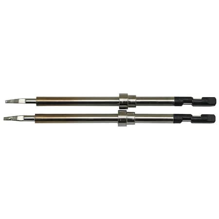 Desoldering Tweezer Tip, Flat Blade, 1.0mm MPN:T9-L1