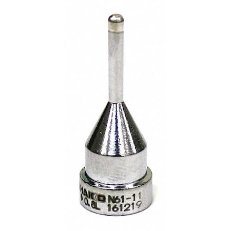 Nozzle, Round, 0.8mm x 2.1mm, For Use With FR-301/4101/4102/4103/4104 MPN:N61-11