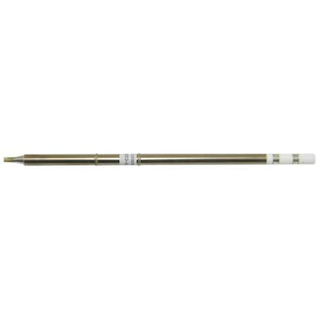 Soldering Tip, T15 Series. Chisel, 2.4mm x 10mm, For Use With Mfr. No. FM-2027 MPN:T15-D24