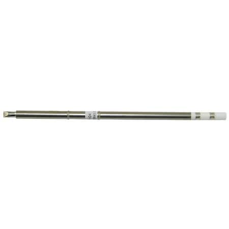 Soldering Tip, T15 Series. Chisel, 4.0mm x 7.5mm, For Use With Mfr. No. FM-2027 MPN:T15-D4