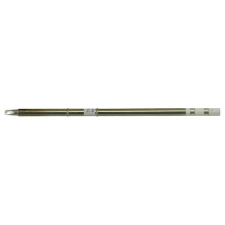 Soldering Tip, T15 Series. Chisel, 3.2mm x 10mm, For Use With Mfr. No. FM-2027 MPN:T15-DL32