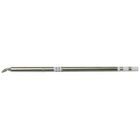 Soldering Tip, Bent Chisel, 1.6mm x 6mm x 4.5mm, For Use With Mfr. No. FM-2027 MPN:T15-JD16