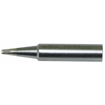 Soldering Tip, Chisel, 1.6mm x 14.5mm, For Use With C1148B, FX-8801 MPN:T18-D16