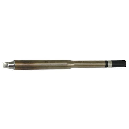 Soldering Tip, Chisel, Heavy Duty, 3.2 mm, For Use With Mfr. No. FM-2030 MPN:T22-D32