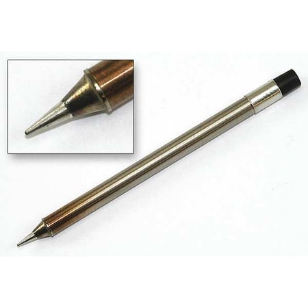 Soldering Tip, Conical, 0.007 in x 0.33 in, For Use With Mfr. No. FX-1001 MPN:T31-01I