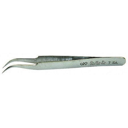 Very Fine Point Tweezer, Bent Tips, 115mm MPN:7-SA