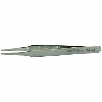 Flat Tweezer Rounded Tips 120mm MPN:2A-SA