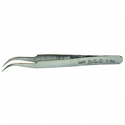 Very Fine Point Tweezer Bent Tips 115mm MPN:7-SA