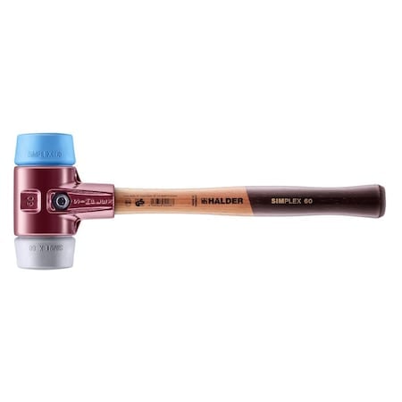 Simplex 60 Mallet w/Soft Blu and Gry Rub MPN:3013.06