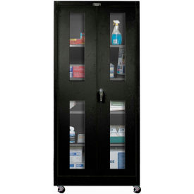 Hallowell 400 Series Clear View Cabinet Storage Cabinet 36