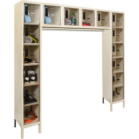 Hallowell® DigiTech 16 Person Safety-View Locker 72