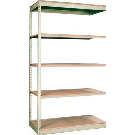 Hallowell Rivetwell 5 Shelf Single Rivet Boltless Shelving Add On 48
