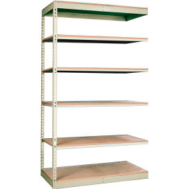 Hallowell Rivetwell 6 Shelf Single Rivet Boltless Shelving Add On 48