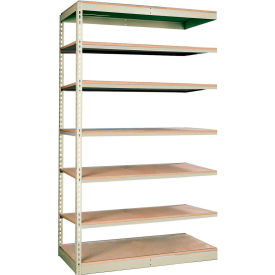 Hallowell Rivetwell 7 Shelf Single Rivet Boltless Shelving Add On 48