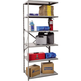 Hallowell Hi-Tech Open Style Metal Shelving 6 Shelves 375 lb. Cap. 48