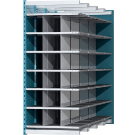 Hallowell Closed Style Deep Bin Shelving 7 Shelves Add-On Unit 36