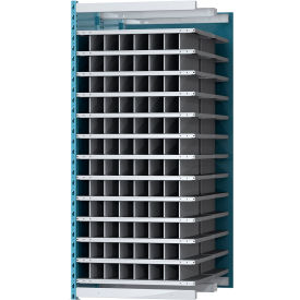 Hallowell Closed Style Deep Bin Shelving 13 Shelves Add-On Unit 36