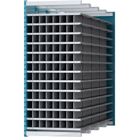 Hallowell Closed Style Deep Bin Shelving 13 Shelves Add-On Unit 36
