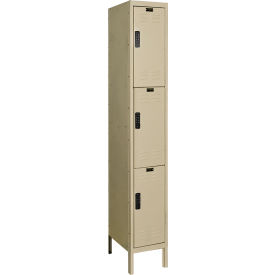 Hallowell® DigiTech 3-Tier 3 Door Electronic Access Locker 12