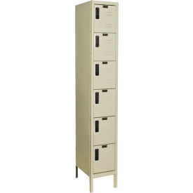 Hallowell® DigiTech 6-Tier 6 Door Electronic Access Locker 12