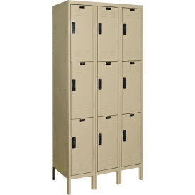 Hallowell® DigiTech 3-Tier Electronic Locker 36