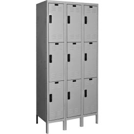 Hallowell® DigiTech 3-Tier Electronic Locker 36