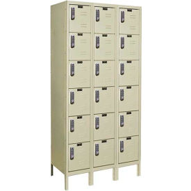 Hallowell DigiTech™ Six Tier 18 Door Electronic Access Locker 12