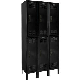 Hallowell® DigiTech 2-Tier Electronic Locker 36