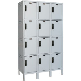 Hallowell® 3-Tier 9 Door Laptop/Backpack Locker 54