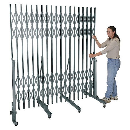 Prtbl Gate, for Corridor Widths, 13ft-18ft MPN:P601-18