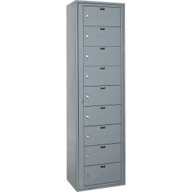 Hallowell® 9-Tier 9 Door Uniform Exchange Locker 24