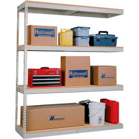 Hallowell Rivetwell 4 Shelf Double Rivet Boltless Shelving Add On 96