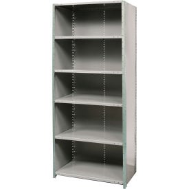 Hallowell Hi-Tech Closed Stand Alone Shelving 6 Shelves 1200 lb Cap 36