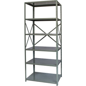 Hallowell Hi-Tech Stand Alone Shelving Sway Braces 6 Adj. Shelves 36
