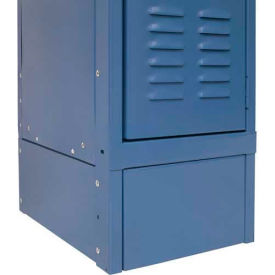 Hallowell KCSB12MB Steel Locker Accessory Closed Side Base 12