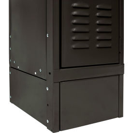 Hallowell® Closed Side Base For Locker 1/8
