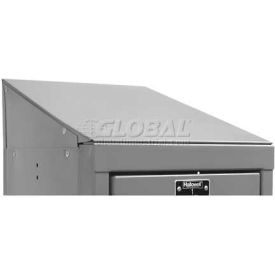Hallowell KISE12HG Steel Locker Accessory Slope Top End Closure 12
