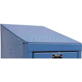 Hallowell KISE15MB Steel Locker Accessory Slope Top End Closure 15