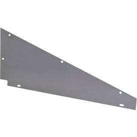 Hallowell KISE18 Stainless Steel Locker Accessory Slope Top End Closure 18