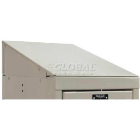 Hallowell KISTT1218PT Steel Locker Accessory - Individual Slope Top 12