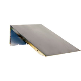 Hallowell KISTT1218 Steel Locker Accessory Individual Slope Top 12x18x6 - Stainless Steel KISTT1218SS
