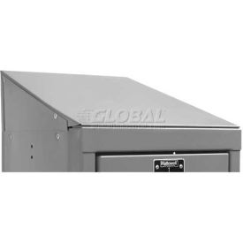 Hallowell KISTT1821HG Steel Locker Accessory Individual Slope Top 18