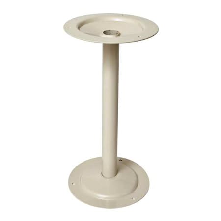 Bench Pedestal, H 15-7/8, Steel, Parchment MPN:4805PT