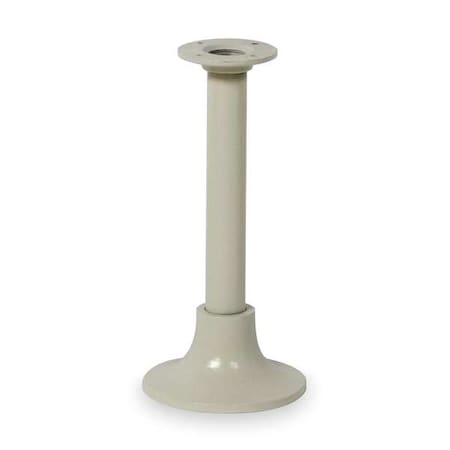 Bench Pedestal, H 16 3/4, Steel/Aluminum MPN:8032PT