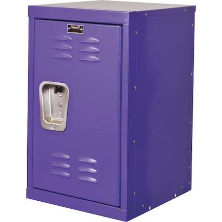 Wardrobe Locker, 15 in W, 15 in D, 24 in H, (1) Tier, (1) Wide, Purple MPN:HKL1515(24)-1PR
