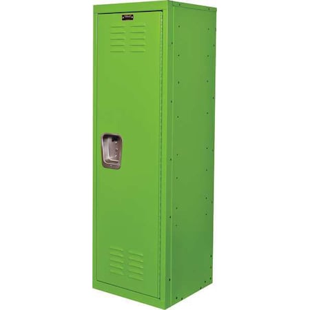 Wardrobe Locker, 15 in W, 15 in D, 48 in H, (1) Tier, (1) Wide, Green MPN:HKL151548-1SA