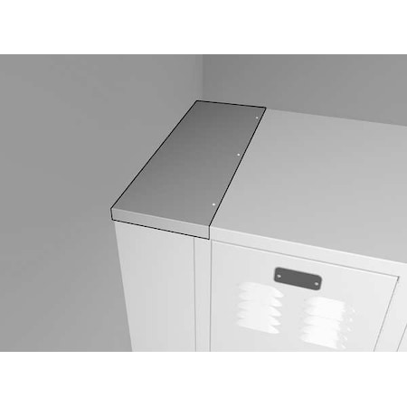 Flat Top Filler, DkGry, 1/16in x 12 in MPN:KFTF1218HG